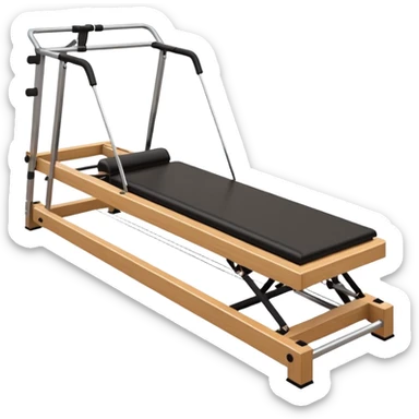 reformer pilates machine sticker