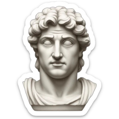 Greek statue sticker