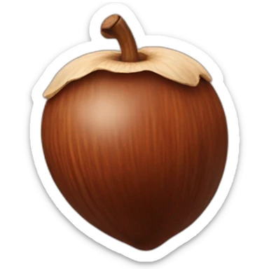 Hazelnut sticker