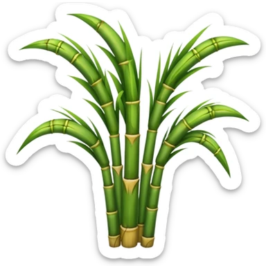 Sugarcane sticker