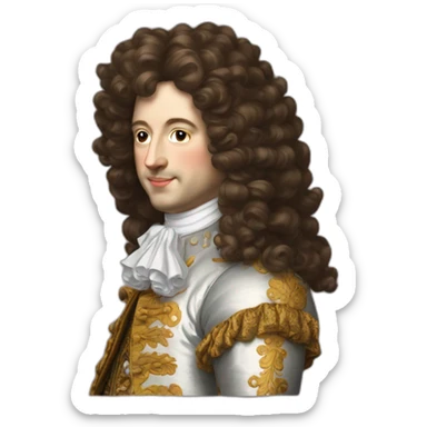 Louis XIV sticker