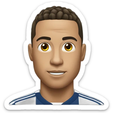 Ronaldo finished sticker