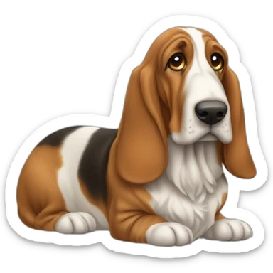 Basset Fauve de bretagne sticker