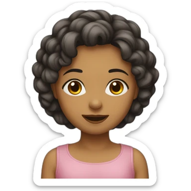 Fille voilée sticker