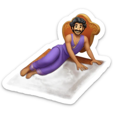 Magic Carpet aladin sticker