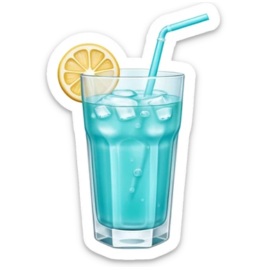 Tiffany blue drink  sticker