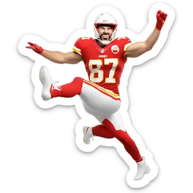 Travis Kelce dancing sticker