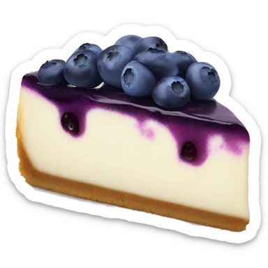 Blueberry Cheesecake  sticker
