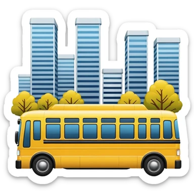 create a bus sticker