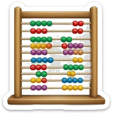abacus sticker