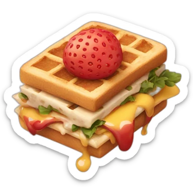 delicious food sticker