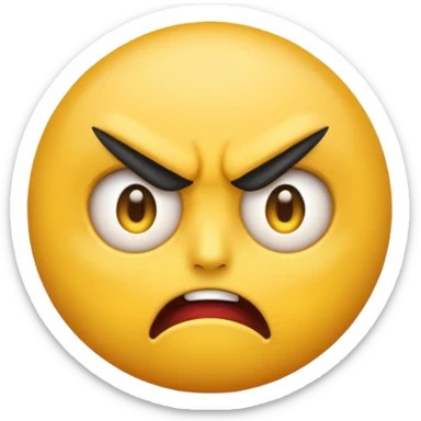 glare emoji, like not 😒 but like an actual glare  sticker