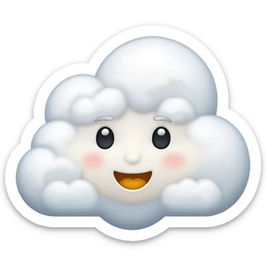 cloud sticker