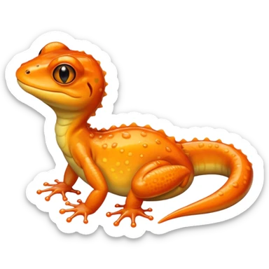 Newt, Amphibian. sticker