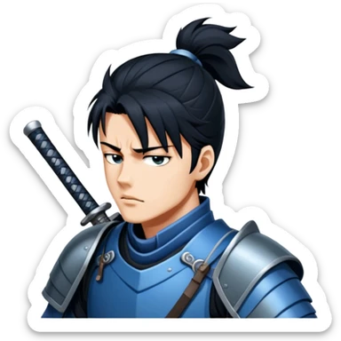 Samurai Defender sticker