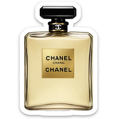 chanel perfume sticker