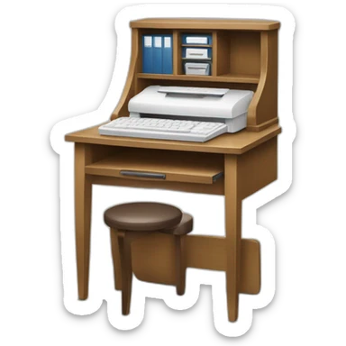 secretaire dentaire sticker