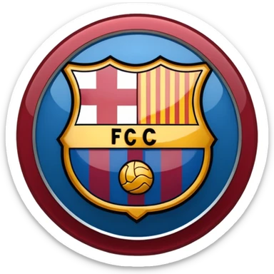 Barca logo sticker