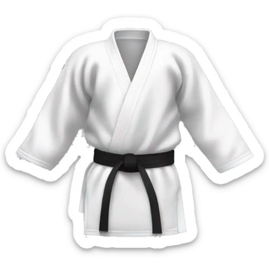 Taekwondo uniform  sticker
