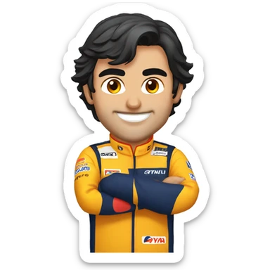 Carlos sainz sticker