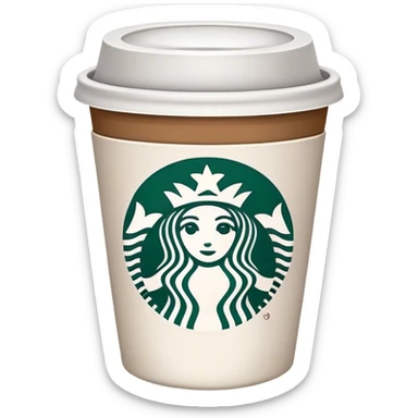 starbucks l sticker