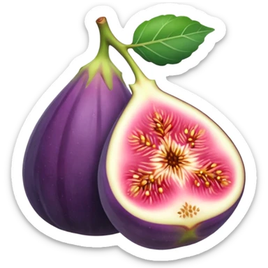 Hace la fruta higo sticker