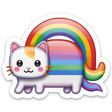 Nyan cat sticker