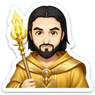 Golden Arcanist sticker
