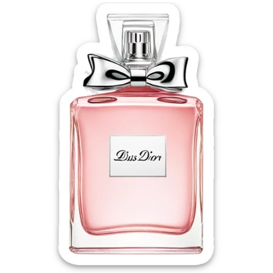 Miss dior perfume sticker