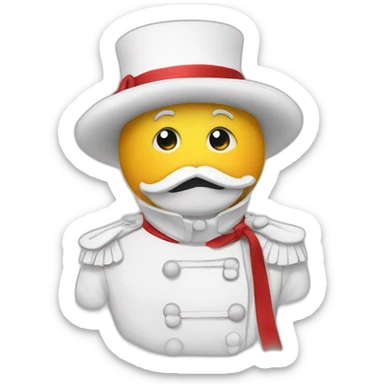 Bonhomme qui chippe sticker