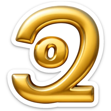 30th birthday number sticker