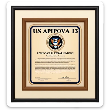 USCIS I-130 Approval sticker