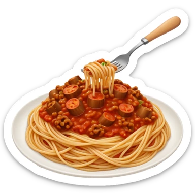 Spaghetti bolognese  sticker