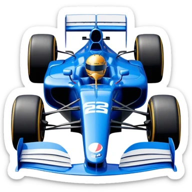formula one williams sticker