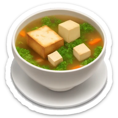 Malatang soup with fried tofu sticker