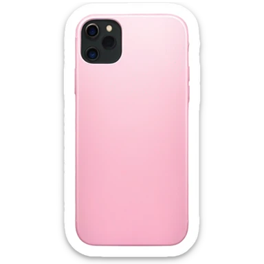 Pink iphone 15 sticker
