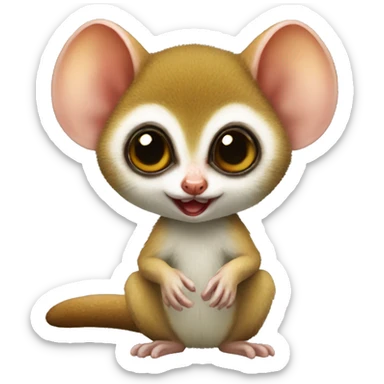 Mouse lemur sticker