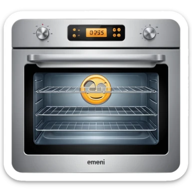 Oven sticker