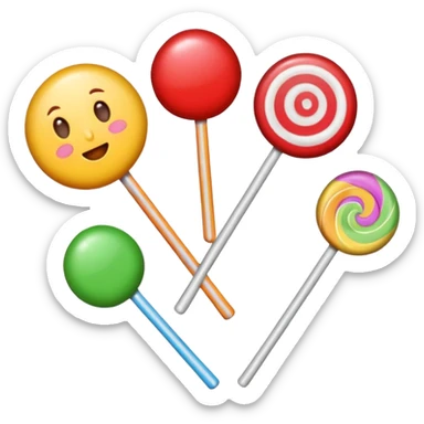 Candy sticker