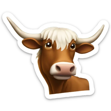 Bevo in a class room sticker