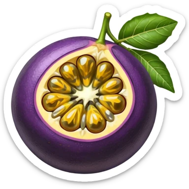 passion fruit sticker