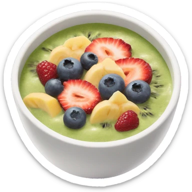 Smoothie bowl sticker