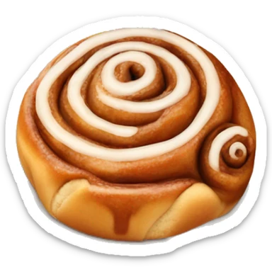 Cinnamon bun sticker