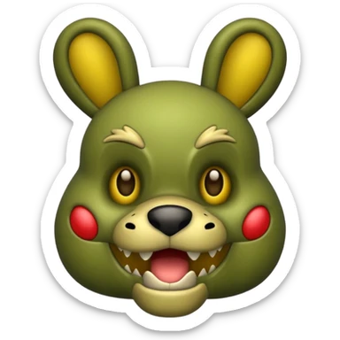 Spring trap sticker