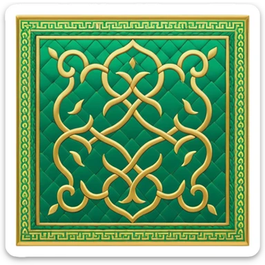 Create an emoji that reflects sajadah sticker