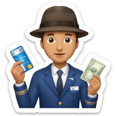 I will buy the flight ticket man cuesta mil dolares sticker