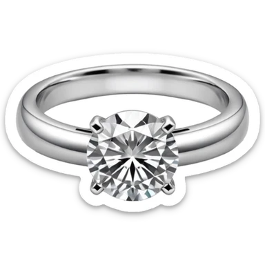 shiny daimond ring sticker