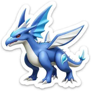 Latios-Kyurem-Dialga-Pokémon-Fakémon-creature sticker