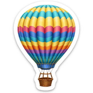 balloon travel  sticker