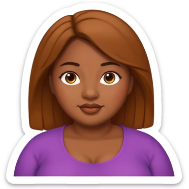 A big fatty women sticker